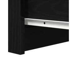 vidaXL Sideboard mit Schubladen Schwarz Eichen-Optik 37,5x35x99 cm 861761