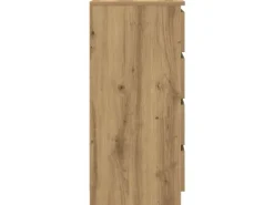vidaXL Sideboard mit Schubladen Artisan-Eiche 37,5x35x99 cm 861768