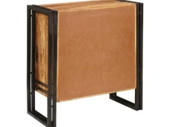 vidaXL Sideboard mit Schubladen Braun 66 x 33 x 70 cm Massivholz Mango 4016718