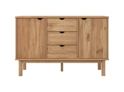 vidaXL Sideboard OTTA 113,5x43x73 cm Massivholz Kiefer 348591