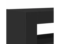 vidaXL Sideboard Schwarz 116 x 30 x 75 cm Holzwerkstoff 3333877