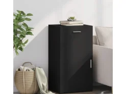 vidaXL Sideboard Schwarz 50x42,5x93 cm Holzwerkstoff 846293