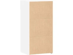 vidaXL Sideboard Weiß 45x42,5x93 cm Holzwerkstoff 846285