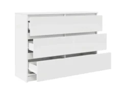 vidaXL Sideboard Weiß 100x35x76 cm Holzwerkstoff 3328498