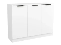 vidaXL Sideboard Weiß 90,5x30x70 cm Holzwerkstoff 811187