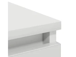 vidaXL Sideboard Weiß 100x35x99 cm Holzwerkstoff 3328489