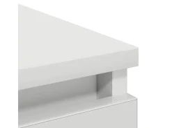 vidaXL Sideboard Weiß 80x35x76 cm Holzwerkstoff 861733