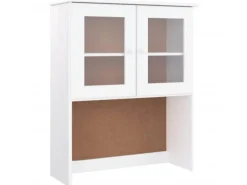 vidaXL Sideboard-Aufsatz ALTA Weiß 77x30x92 cm Massivholz Kiefer 353946