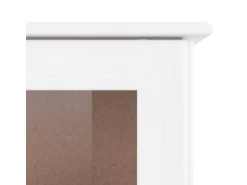 vidaXL Sideboard-Aufsatz ALTA Weiß 77x30x92 cm Massivholz Kiefer 353946