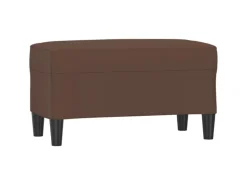 vidaXL Sitzbank Braun 70x35x41 cm Kunstleder 349393
