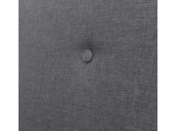 vidaXL 3-Sitzer Sofa Stoff Dunkelgrau Modell 3