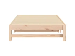 vidaXL Tagesbett Ausziehbar 2x(80x200) cm Massivholz Kiefer1369472