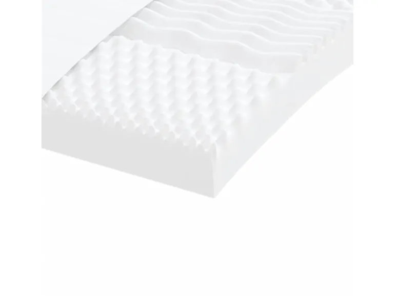vidaXL Tagesbett Ausziehbar mit Schubladen Creme 100x200 cm Stoff1884542