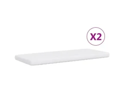 vidaXL Tagesbett Ausziehbar mit Schubladen Creme 100x200 cm Stoff1884542