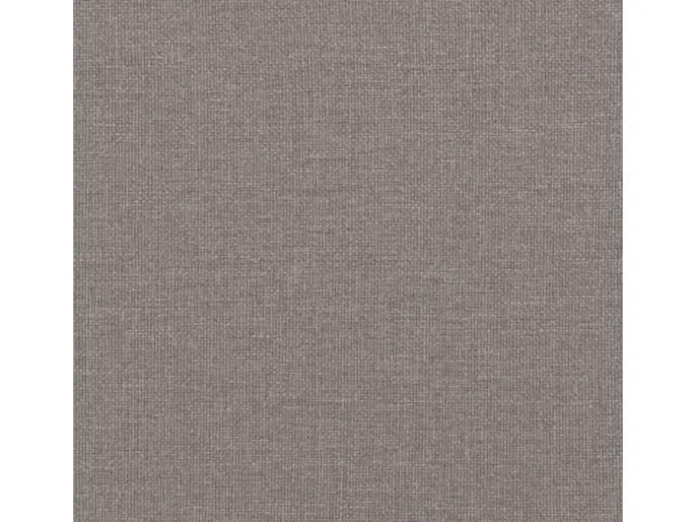 vidaXL Tagesbett Ausziehbar mit Matratzen Taupe 80x200 cm Stoff1897449