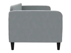 vidaXL Tagesbett Hellgrau 80x200 cm Stoff1843713