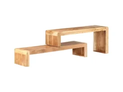 vidaXL 2-tlg. TV-Schrank Massivholz Akazie