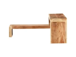 vidaXL 2-tlg. TV-Schrank Massivholz Akazie