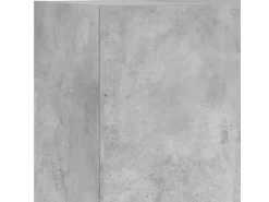 vidaXL 5-Tlg Wohnwand Betongrau Holzwerkstoff 3216460