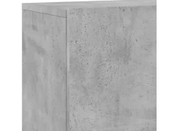 vidaXL 5-tlg. Wohnwand Betongrau Holzwerkstoff Modell 8