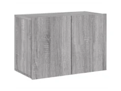 vidaXL 5-Tlg Wohnwand Grau Sonoma Holzwerkstoff 3216494