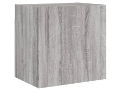 vidaXL 5-Tlg Wohnwand Grau Sonoma Holzwerkstoff 3216462