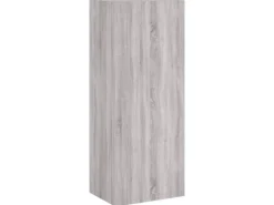 vidaXL 4-Tlg Wohnwand Grau Sonoma Holzwerkstoff 3216505