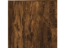 vidaXL 5-Tlg Wohnwand Räuchereiche Holzwerkstoff 3216493