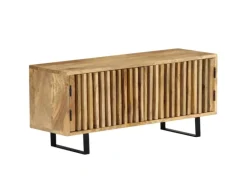 vidaXL TV-Schrank 90 x 30 x 40 cm Mango-Massivholz
