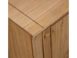vidaXL TV-Schrank 120 x 40 x 50 cm Massivholz Panama-Kiefür