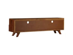 vidaXL TV-Schrank Altholz Massiv 140x30x40 cm
