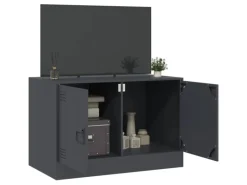 vidaXL TV-Schrank Anthrazit 67x39x44 cm Stahl Modell 3