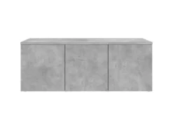 vidaXL TV-Schrank Betongrau 80x34x30 cm Holzwerkstoff