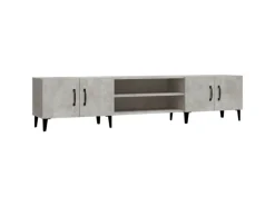 vidaXL TV-Schrank Betongrau 180x31,5x40 cm Holzwerkstoff