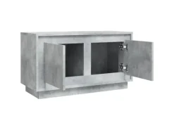vidaXL TV-Schrank Betongrau 80x35x45 cm Holzwerkstoff