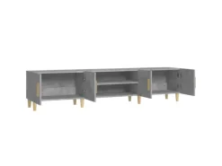 vidaXL TV-Schrank Betongrau 180x31,5x40 cm Holzwerkstoff Modell 1