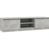 vidaXL TV-Schrank Betongrau 140x40x35,5 cm Holzwerkstoff