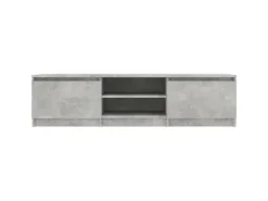 vidaXL TV-Schrank Betongrau 140x40x35,5 cm Holzwerkstoff