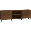 vidaXL TV-Schrank Braun Eichen-Optik 150x30x50 cm Holzwerkstoff Modell 2