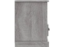 vidaXL TV-Schrank Grau Sonoma 80x35x50 cm Holzwerkstoff