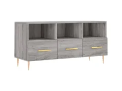 vidaXL TV-Schrank Grau Sonoma 102x36x50 cm Holzwerkstoff Modell 9