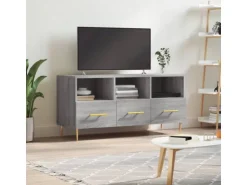 vidaXL TV-Schrank Grau Sonoma 102x36x50 cm Holzwerkstoff Modell 9