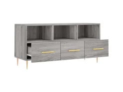 vidaXL TV-Schrank Grau Sonoma 102x36x50 cm Holzwerkstoff Modell 9