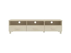 vidaXL TV-Schrank HAMAR Honigbraun 158x40x40 cm Massivholz Kiefür