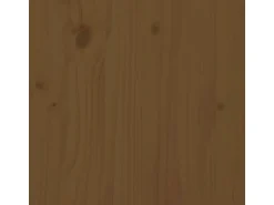 vidaXL TV-Schrank Honigbraun 110x35x40,5 cm Massivholz Kiefür