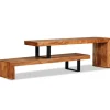 vidaXL TV-Schrank Massivholz Akazie 244583