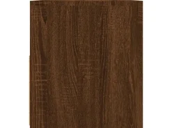 vidaXL TV-Schrank mit LED-Leuchten Braun Eichen-Optik 90x35x40 cm Modell 2