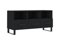 vidaXL TV-Schrank Schwarz 102x36x50 cm Holzwerkstoff Modell 3