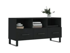 vidaXL TV-Schrank Schwarz 102x36x50 cm Holzwerkstoff Modell 3