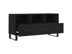 vidaXL TV-Schrank Schwarz 102x36x50 cm Holzwerkstoff Modell 3